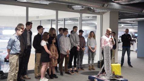 Robotics team successfully completes their third robot