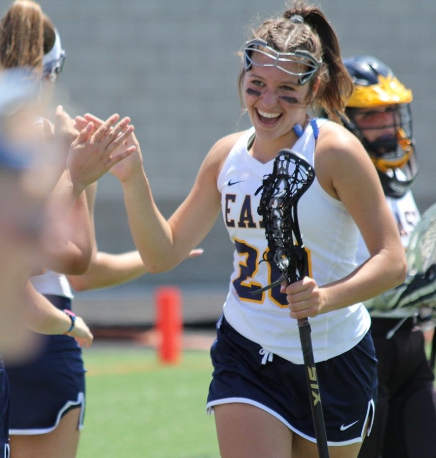 As a freshman, Anna Knuble 20 had an outstanding lacrosee season. She was an asset to the team with taking the draws during the state championship game and scoring multiple goals per game. I am looking forward to next season and playing with all of my great friends and coaches, Knuble said. To continue the tradition of excellence within the lacrosse program, a lot of the players dedicated a lot of time during the off season to be prepared as possible. “We are practicing two and a half hours a day and running a lot,” said Knuble. With the amount of time that Anna Knuble and the team has put in, the season is projected to be very successful. 