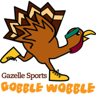 The Gazelle Sports Gobble Wobble is an annual 4.3 mile run around Reeds Lake on Thanksgiving Day.