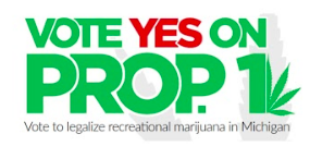 Proposal One passed making Michigan the first midwestern state to legalize recreational marijuana.