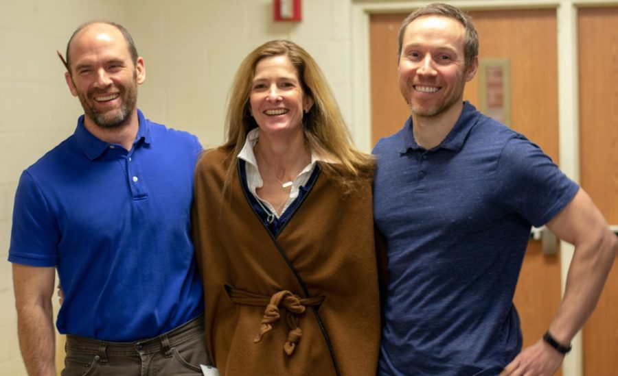 Terry Szpieg, photography teacher Elizabeth Miller-Wallau, and DDT teacher Patrick Reed are three art teachers of EGRHS.