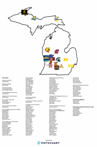 In-State College Map