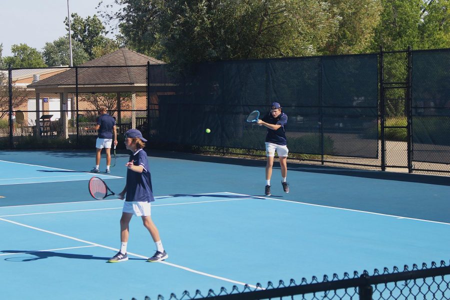 Boys Varsity Tennis season ends at State tournament