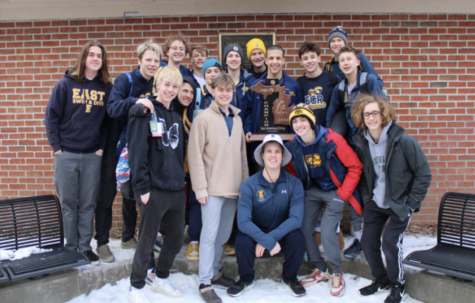 Boys Swim and Dive Repeats as State Champions Behind Bayer and Kegle’s Individual Wins
