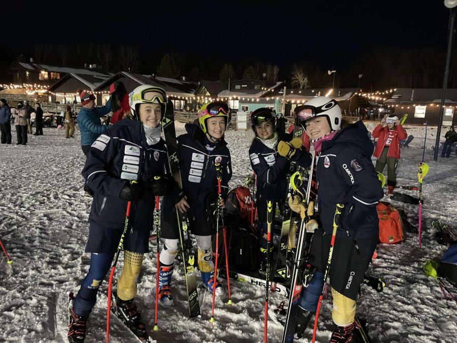 Ski team adjusts to mild temperatures