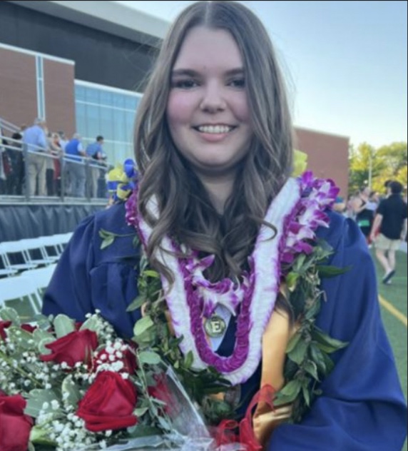 EGR Alumn Jessica Marchant returns home