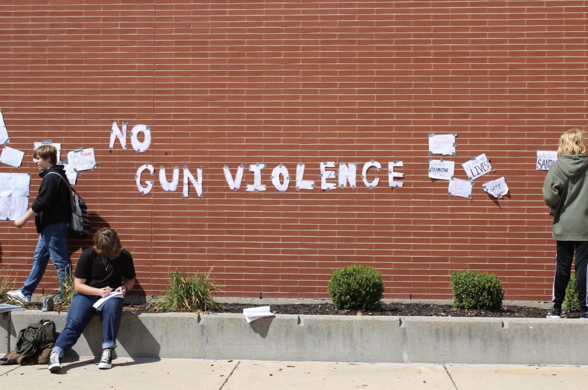 Students demand action against gun violence with walkout