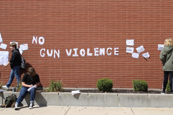 Students demand action against gun violence with walkout